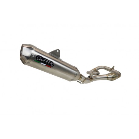 YAMAHA WR 250 F 2020 - 2024 ESCAPE GPR PENTACROSS INOX SISTEMA RACING CON DBKILLER FIM