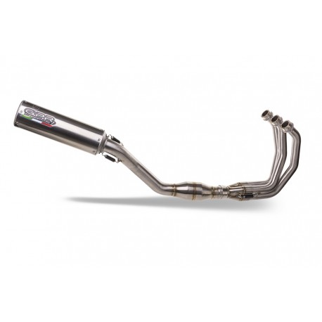 YAMAHA XSR900 2022 - 2024 ESCAPE GPR M3 INOX SISTEMA HOMOLOGADO CON CATALIZADOR INCLUIDO
