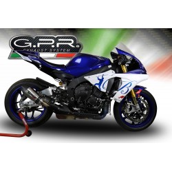 YAMAHA YZF R1-R1-M 2017 - 2019 ESCAPE GPR GP EVO4 TITANIUM SISTEMA HOMOLOGADO