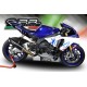 YAMAHA YZF R1-R1-M 2020 - 2024 ESCAPE GPR FURORE NERO SISTEMA RACING 