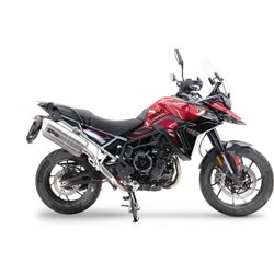 TRIUMPH TIGER 900 GT / PRO / RALLY PRO 2024 - 2025 ESCAPE GPR HYPER SONIC TITANIUM SISTEMA HOMOLOGADO