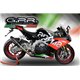 Aprilia rsv4 2009/14 gpr m3 black titanium 