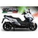BMW C 650 SPORT 2016 - 2020 ESCAPE GPR FURORE EVO4 NERO SISTEMA HOMOLOGADO