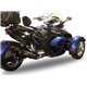 CAN AM SPYDER 1000 GS 2007 - 2009 ESCAPE GPR GPE ANN. POPPY SISTEMA HOMOLOGADO