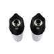 DUCATI HYPERMOTARD 1100 -1100 EVO 2007 - 2012 ESCAPE GPR GPE ANN. BLACK TITANIUM SISTEMA HOMOLOGADO