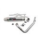HONDA ZOOMER 50 2003 - 2013 ESCAPE GPR DEEPTONE INOX SISTEMA HOMOLOGADO