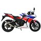 HONDA CBR 300 R 2014 - 2016 ESCAPE GPR DEEPTONE INOX SISTEMA HOMOLOGADO CON CATALIZADOR INCLUIDO