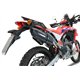 HONDA CRF 300 L - RALLY 2021 - 2024 ESCAPE GPR FURORE EVO4 NERO SISTEMA HOMOLOGADO CON CATALIZADOR INCLUIDO