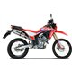 HONDA CRF 300 L - RALLY 2021 - 2024 ESCAPE GPR DUAL INOX SISTEMA HOMOLOGADO CON CATALIZADOR INCLUIDO