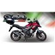 HONDA CB 400 X 2019 - 2024 ESCAPE GPR FURORE EVO4 NERO SISTEMA HOMOLOGADO