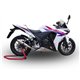 Ducati 1098 2006-12 gpr m3 titanium natural 