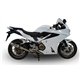 HONDA VFR 800 F 2014 - 2016 ESCAPE GPR DEEPTONE INOX SISTEMA HOMOLOGADO