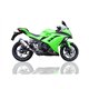 KAWASAKI NINJA 300 R 2012 - 2017 ESCAPE GPR GPE ANN. TITANIUM SISTEMA HOMOLOGADO