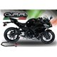 KAWASAKI NINJA 650 2017 - 2020 ESCAPE GPR DEEPTONE INOX SISTEMA RACING CON DBKILLER NO HOMOLOGADO