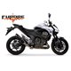 KAWASAKI Z 800 E 2009 - 2016 ESCAPE GPR FURORE NERO SISTEMA HOMOLOGADO