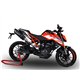 KTM DUKE 125 2017 - 2020 ESCAPE GPR FURORE EVO4 NERO SISTEMA HOMOLOGADO CON CATALIZADOR INCLUIDO