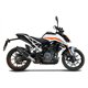 KTM DUKE 125 2021 - 2023 ESCAPE GPR FURORE NERO SISTEMA RACING