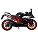 KTM RC 125 2014 - 2016 ESCAPE GPR DEEPTONE INOX SISTEMA HOMOLOGADO