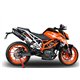 KTM DUKE 250 2017 - 2020 ESCAPE GPR FURORE EVO4 NERO SISTEMA HOMOLOGADO CON CATALIZADOR INCLUIDO