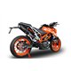 KTM DUKE 390 2017 - 2020 ESCAPE GPR FURORE EVO4 NERO SISTEMA HOMOLOGADO CON CATALIZADOR INCLUIDO