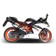 KTM RC 390 2015 - 2016 ESCAPE GPR FURORE NERO SISTEMA HOMOLOGADO