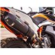 KTM DUKE 890 2021 - 2024 ESCAPE GPR GP EVO4 BLACK TITANIUM SISTEMA HOMOLOGADO