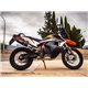 Kawasaki zx- 6r 1995/97 gpr titanium tondo / round