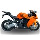 KTM RC 8 R 2008 - 2014 ESCAPE GPR GPE ANN. TITANIUM SISTEMA RACING