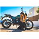 ROYAL ENFIELD HIMALAYAN 410 DIAM.36MM 2017 - 2020 ESCAPE GPR DEEPTONE INOX SISTEMA RACING CON DBKILLER NO HOMOLOGADO
