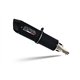 SUZUKI DR 350 - S 1990 - 1993 ESCAPE GPR FURORE NERO SISTEMA HOMOLOGADO