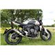 TRIUMPH TRIDENT 660 2021 - 2024 ESCAPE GPR M3 TITANIUM NATURAL SISTEMA HOMOLOGADO CON CATALIZADOR INCLUIDO