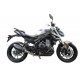 Moto guzzi stelvio 1200 8v 2011/16 gpr gpe ann.black titanium