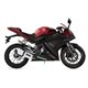 YAMAHA YZF-R 125 2014 - 2016 ESCAPE GPR ALBUS CERAMIC SISTEMA HOMOLOGADO