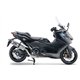 YAMAHA T-MAX 560 2020 - 2021 ESCAPE GPR DUAL INOX SISTEMA HOMOLOGADO CON CATALIZADOR INCLUIDO