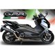 YAMAHA T-MAX 560 2020 - 2021 ESCAPE GPR FURORE EVO4 NERO SISTEMA HOMOLOGADO CON CATALIZADOR INCLUIDO