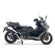 YAMAHA T-MAX 560 2022 - 2024 ESCAPE GPR FURORE EVO4 NERO SISTEMA HOMOLOGADO CON CATALIZADOR INCLUIDO