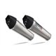 YAMAHA FZ6 600-FAZER S1-S2 2004 - 2013 ESCAPE GPR GPE ANN. TITANIUM SISTEMA HOMOLOGADO