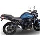 YAMAHA FZ6 600-FAZER S1-S2 2004 - 2013 ESCAPE GPR GPE ANN. TITANIUM SISTEMA HOMOLOGADO