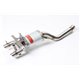YAMAHA FZ6 600-FAZER S1-S2 2004 - 2013 ESCAPE GPR TITANIUM GHOST SISTEMA HOMOLOGADO