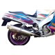 YAMAHA FZR 1000 EX-UP 1989 - 1990 ESCAPE GPR TRIOVAL SISTEMA HOMOLOGADO