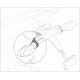 Yamaha yzf-r6 06' - 07' soportes intermitentes originales