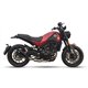 BENELLI LEONCINO 500 17-21 RB SLIP ON - RACE XTREM BLACK