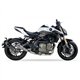 BENELLI BN 600 20-21 RB SLIP ON - RACE XTREM BLACK