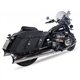 BMW R 18 CLASSIC HC2-66C SLIP ON (LEFT MUFFLER) - IRONHEAD ROUND CHROME