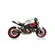 DUCATI M 821 MONSTER 14-16 X55SP SLIP ON - DOUBLE SLASHED CONE XTREM