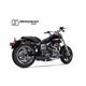 H-D DYNA LOW RIDER 2014-2016 HC1-2B SLIP ON - IRONHEAD ROUND BLACK