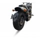 H-D FAT BOB 18-20 HC2-2B SLIP ON (UPPER MUFFLER) - IRONHEAD ROUND BLACK