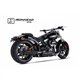 H-D SOFTAIL BREAKOUT 2013-2016 HC1-3B SLIP ON (LOWER MUFFLER) - IRONHEAD ROUND BLACK