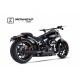 H-D SOFTAIL BREAKOUT 2013-2016 HC1-3B SLIP ON (UPPER MUFFLER) - IRONHEAD ROUND BLACK