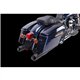 H-D TOURING ROAD KING 2017-2021 HC2-1B SLIP ON (RIGHT MUFFLER) - IRONHEAD ROUND BLACK